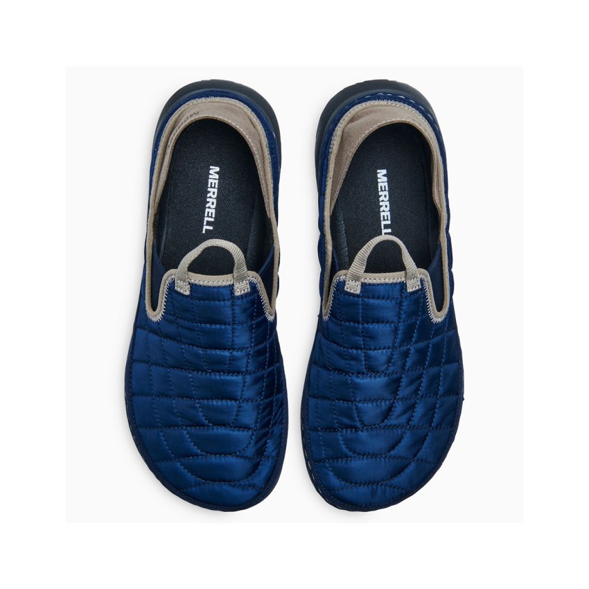 Chaussure Casual Merrell Hut Moc Bleu Marine Homme | X.M.MOLC